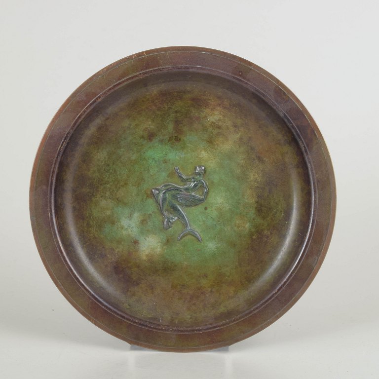 Just AndersenBowl in alloyed bronze (LB), c. 1940s.