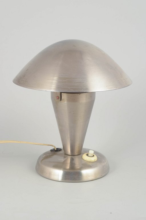 Josef Hůrka for NapakoTable Lamp in Steel, 1930s.
