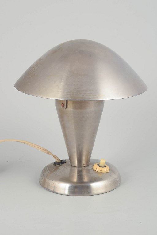 Josef Hůrka for NapakoTable Lamp in Steel, 1930s.