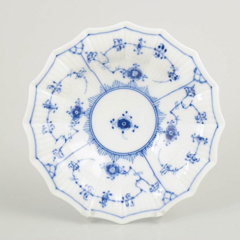 Royal Copenhagen Blue Fluted Plain small plate.