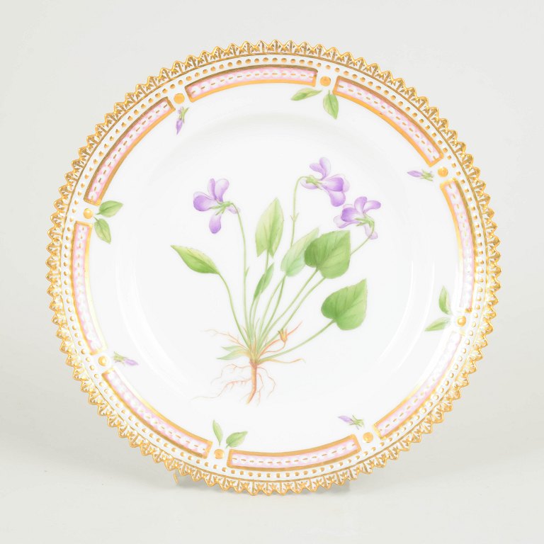 Royal Copenhagen Flora Danica Side Plate, 1964.