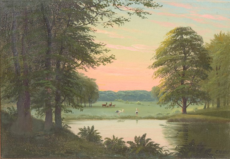 Carsten Henrichsen, oliemaleri, dansk billedkunstner.