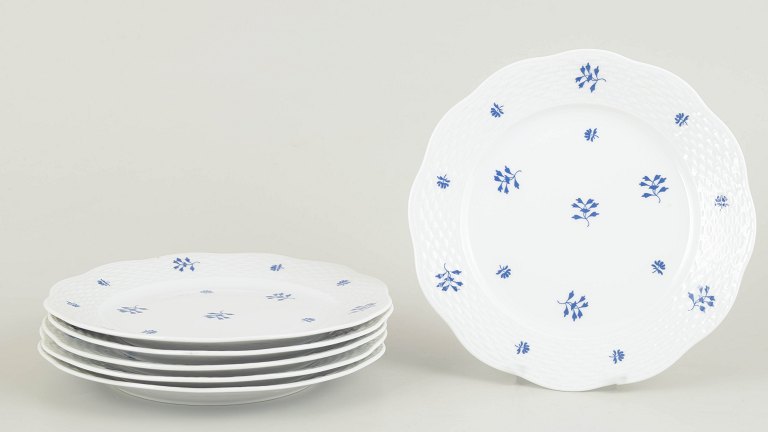 Herend, sæt af seks tallerkener.