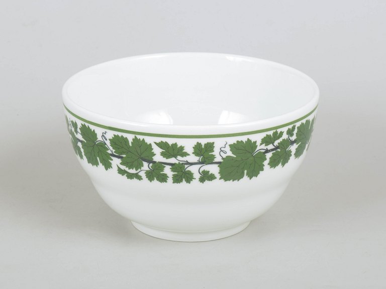 Meissen, vinløvsmønster, skål.