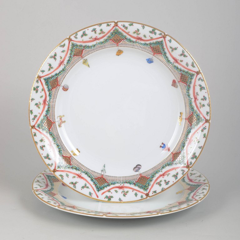 Royal Copenhagen Christmas Joy, par middagstallerkener.
